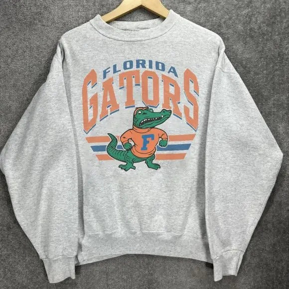 Vintage University Of Florida Gators Football Sweatshirt Retro Gators Sweatshirt T-Shirts, Hoodie | HypeDripTees.com