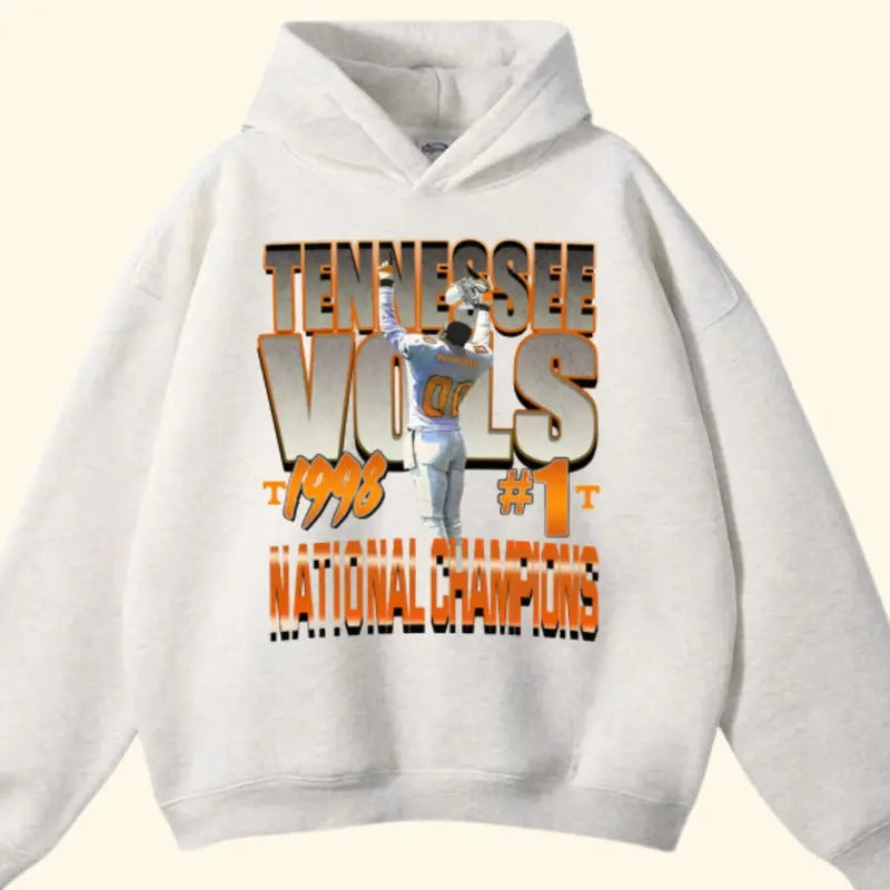 Vintage University Of Tennessee VOLS 1998 Champions Crewneck Sweatshirt Hoodie T-shirt | HypeDripTees.com
