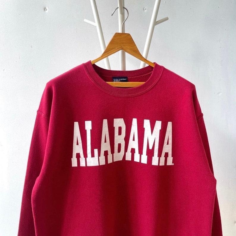 Vintage University of Alabama sweatshirt Cotton Menswear T-Shirts, Hoodie | HypeDripTees.com