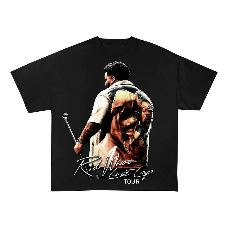 Vintage Wash Graphic Unisex T-Shirt with RD Wave Face, A Must-Have for Retro Style! Hoodie, Sweatshirt | HypeDripTees.com