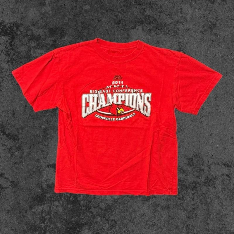 Vintage Y2K Louisville Cardinals Graphic  Unisex T-shirt Sweatshirt Hoodie 53 | HypeDripTees.com