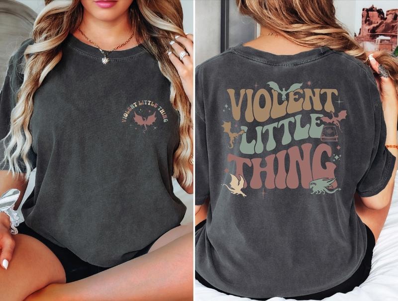Violent Little Thing Shirt, Fourth Wing Dragon Rider Tee ,Riders Quadrant Tee Hoodie, Sweatshirt | HypeDripTees.com
