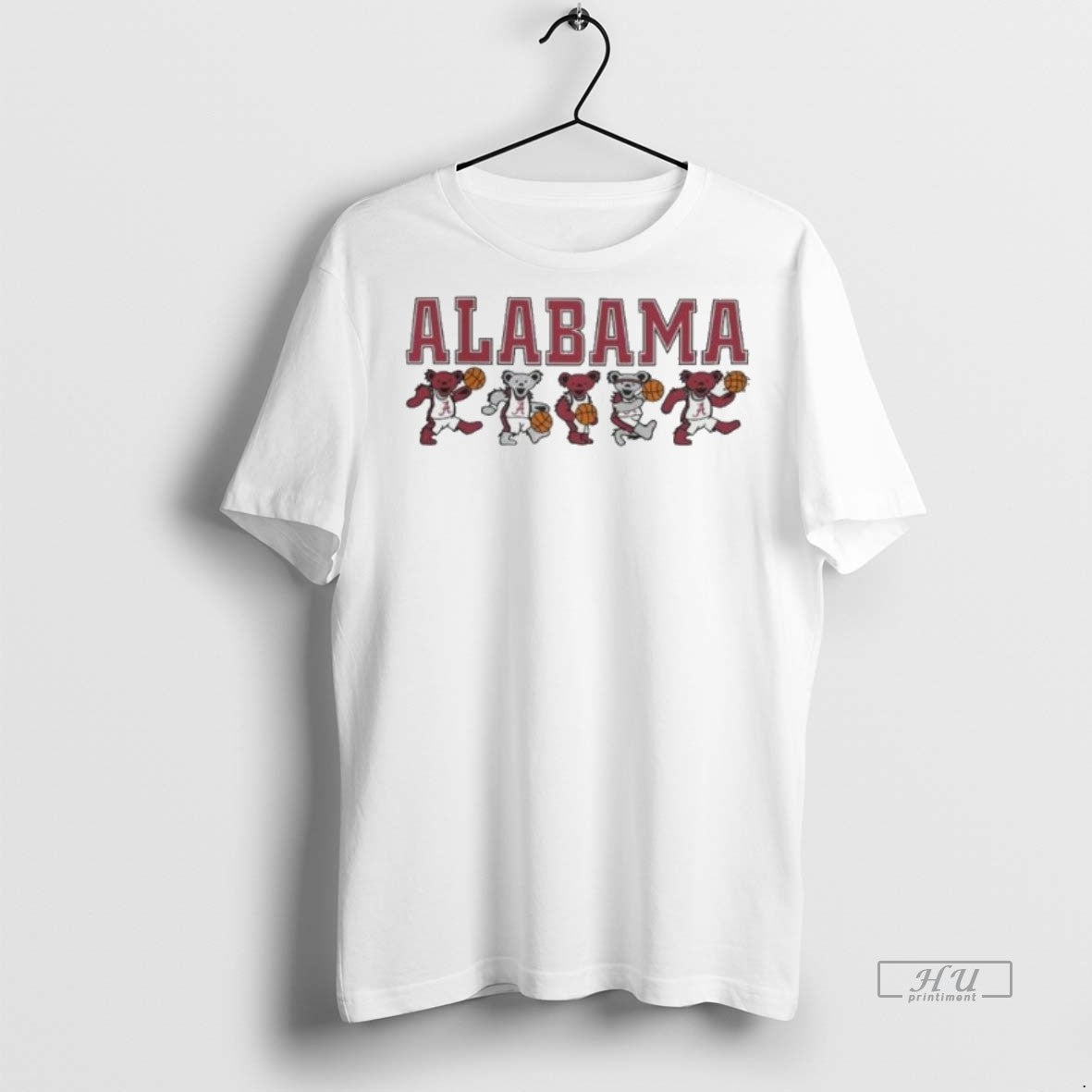 Viral Alabama Basketball X Grateful Dead Mascot Bears 2025 Tee Shirt Sweater
