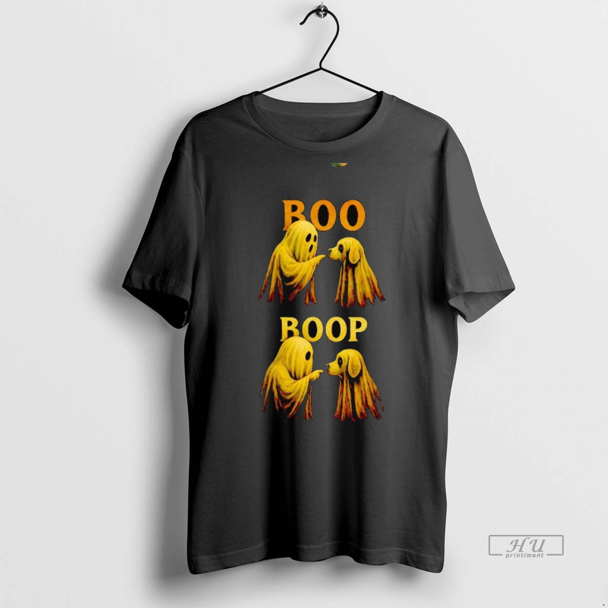 Viral Ghost And Dog Boo Boop Halloween Tee Shirt Sweater