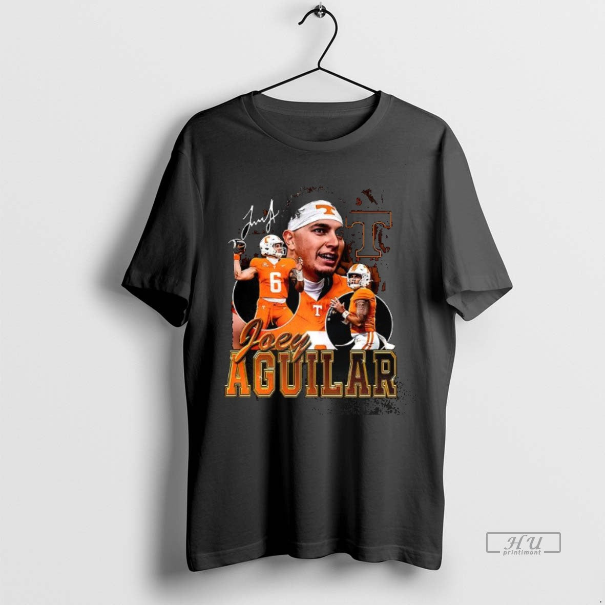Viral Joey Aguilar Tennessee Volunteers Graphic Signature Tee Shirt Sweater