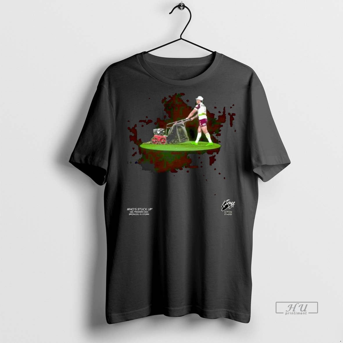 Viral Kotoni Staggs Nrl Brisbane Broncos Whos Stuck Up Ornaments Tee Shirt Sweater