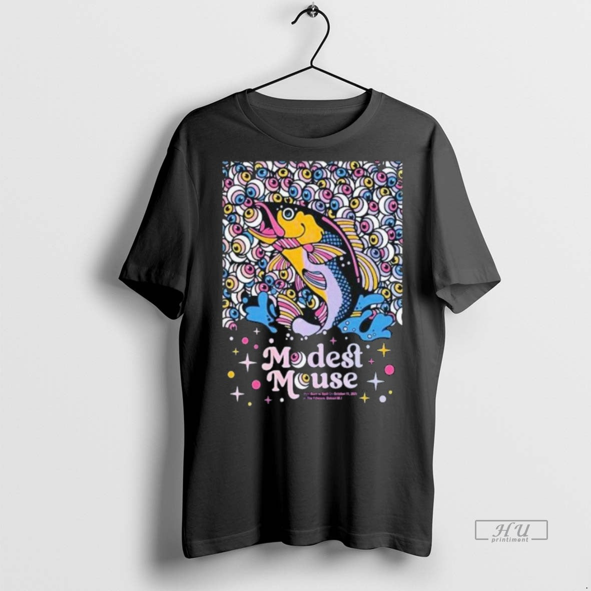 Viral Modest Mouse Fall Tour 2025 The Fillmore Detroit Fish Tee Shirt Sweater