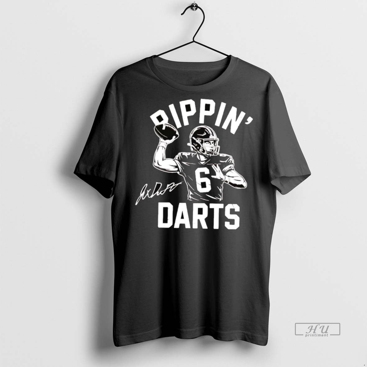 Viral New York Giants Ripping Jaxson Dart Signature Tee Shirt Sweater