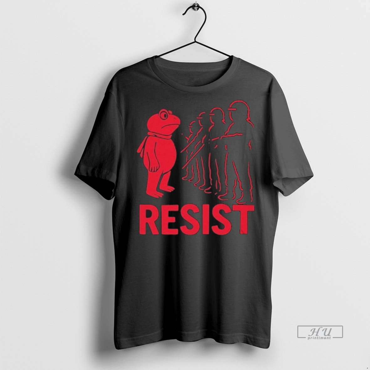 Viral Resist Portland Frog Anti Fascism Tee Shirt Sweater