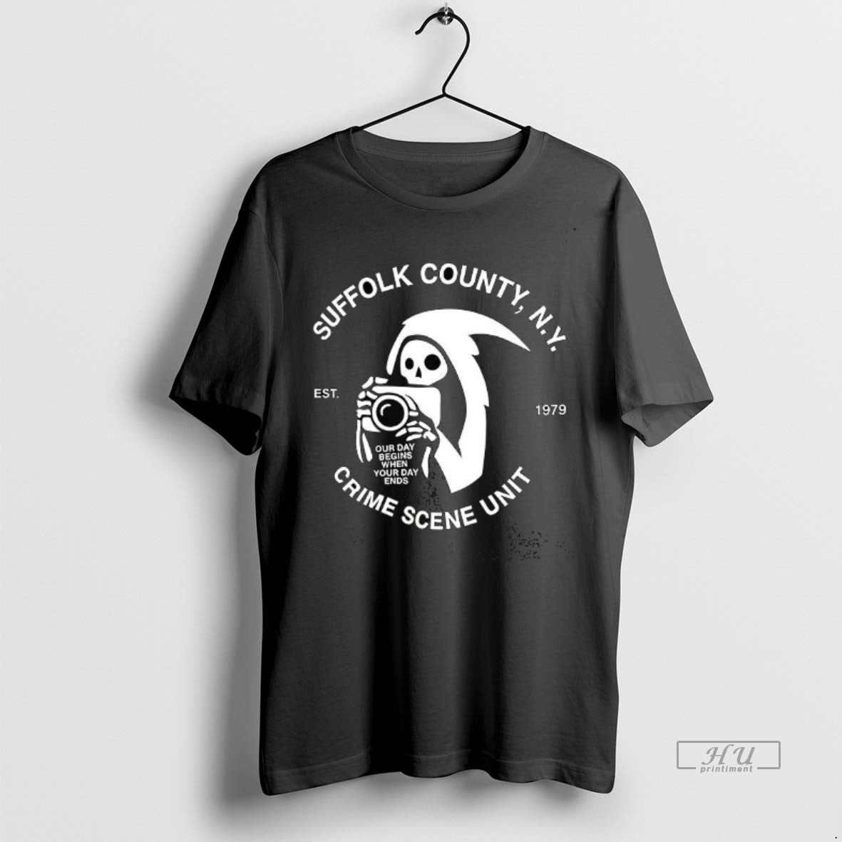 Viral Suffolk County Ny Crime Scene Unit Tee Shirt Sweater