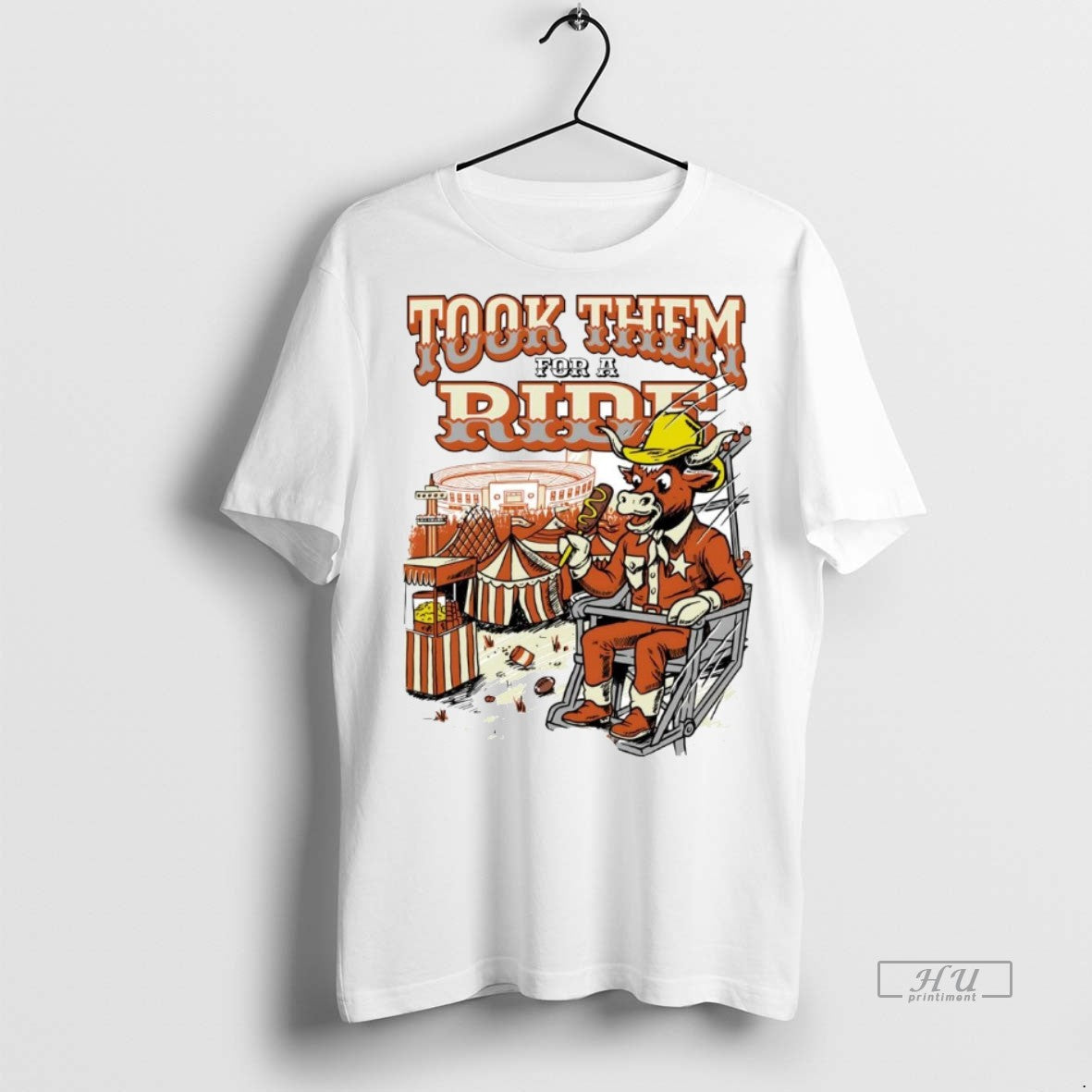 Viral Texas Longhorns Took Them For A Ride Mascot Tee Shirt Sweater