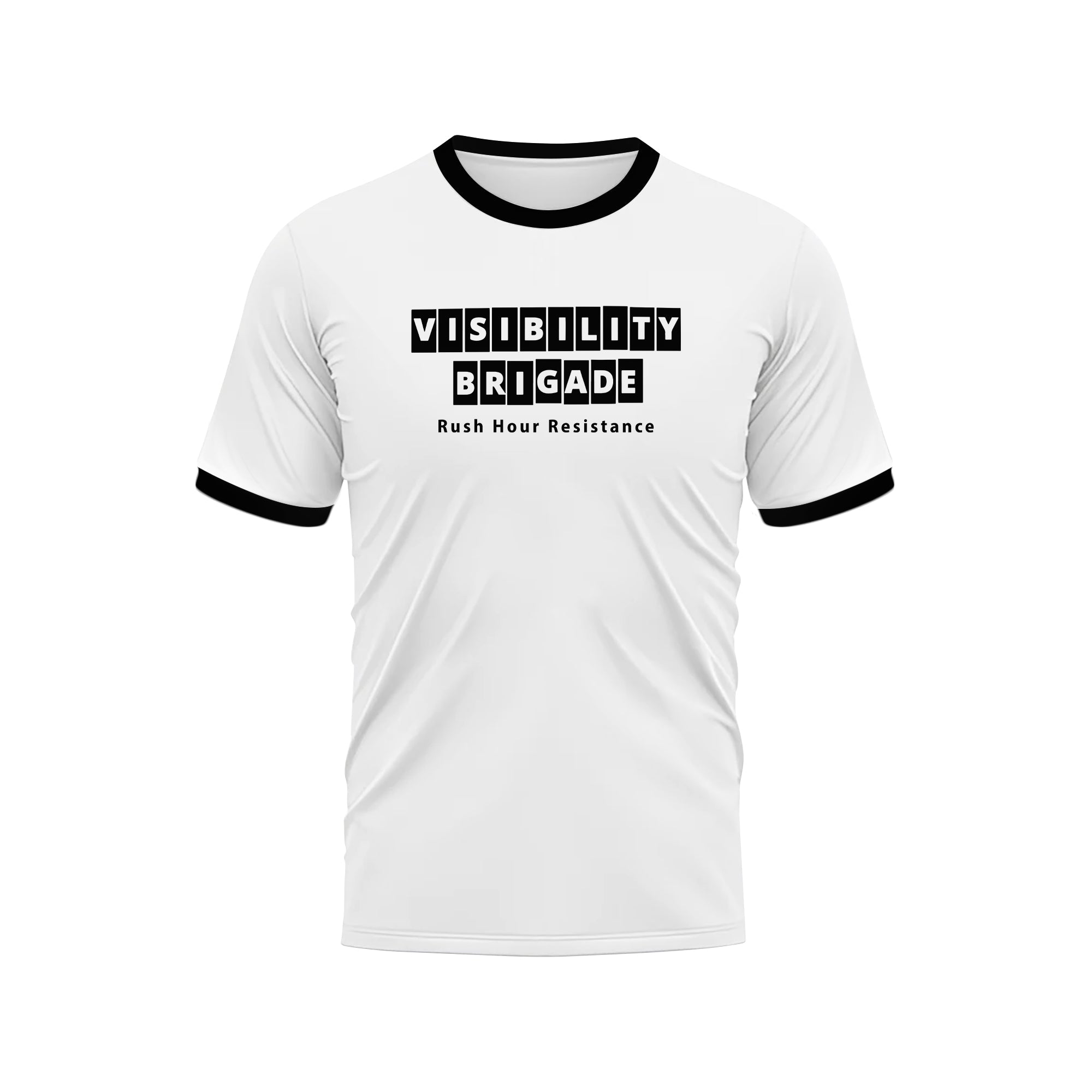 Visibility Brigade Rush Hour Resistance Ringer Tee