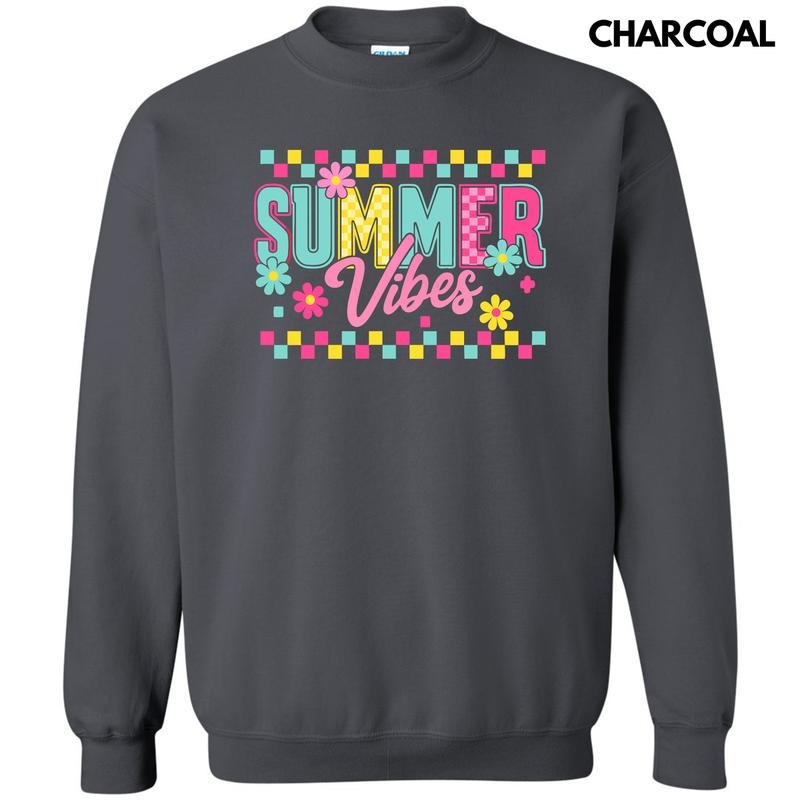 Vivid Color Summer Vibes Sweatshirt 'NLB' T-Shirts, Hoodie | HypeDripTees.com