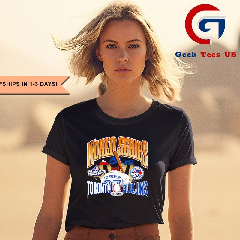 Vladimir Guerrero Jr. Toronto Blue Jays MLB 2025 World Series shirt