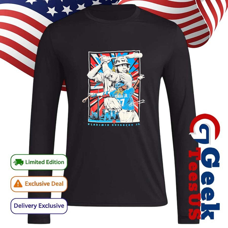 Vladimir Guerrero Jr. Toronto Blue Jays MLB signature graphic shirt