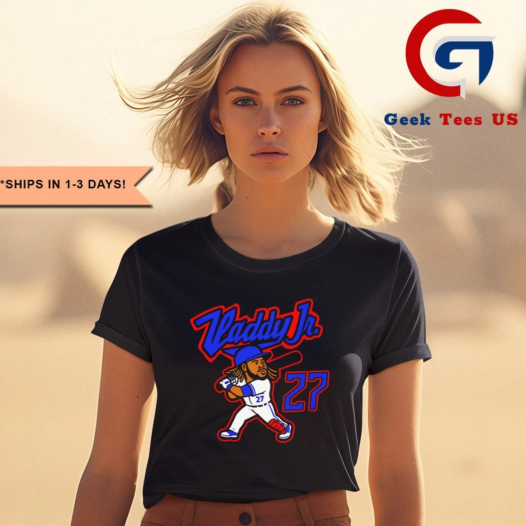 Vladimir Guerrero Jr. Toronto Blue Jays baseball cartoon shirt