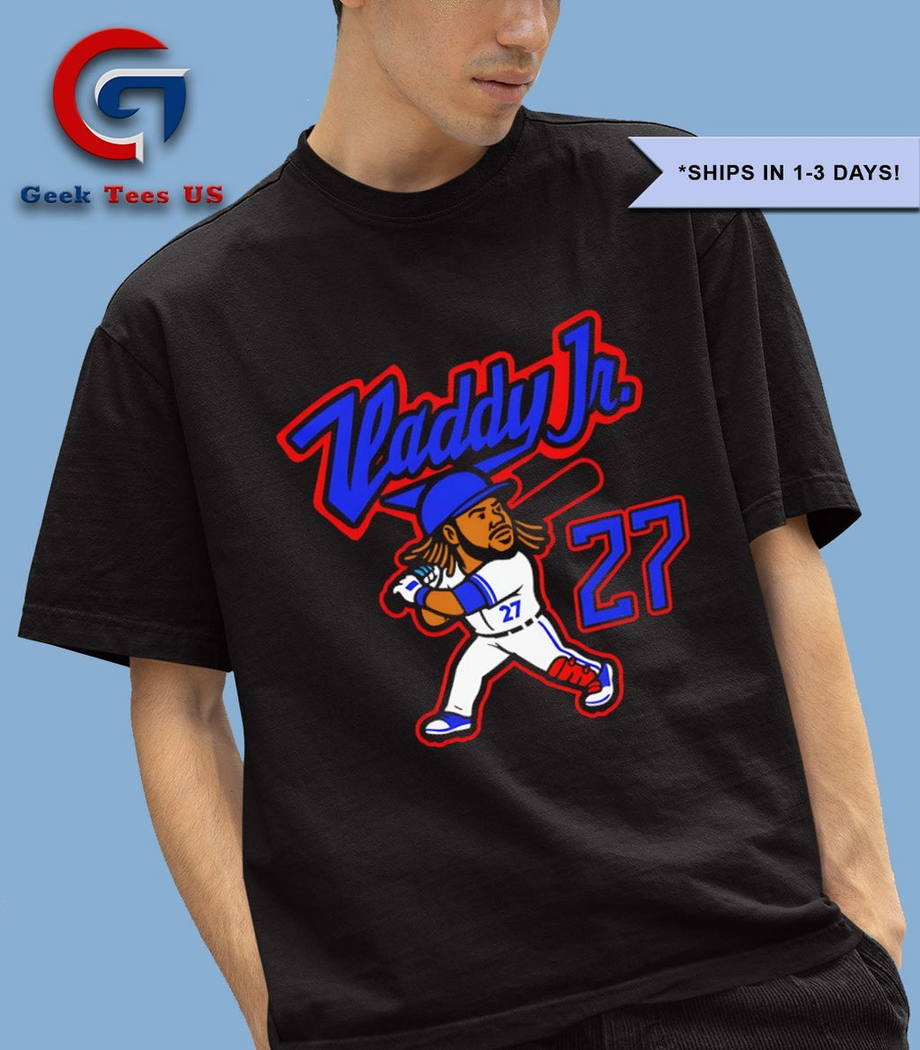 Vladimir Guerrero Jr. Toronto Blue Jays baseball cartoon shirt