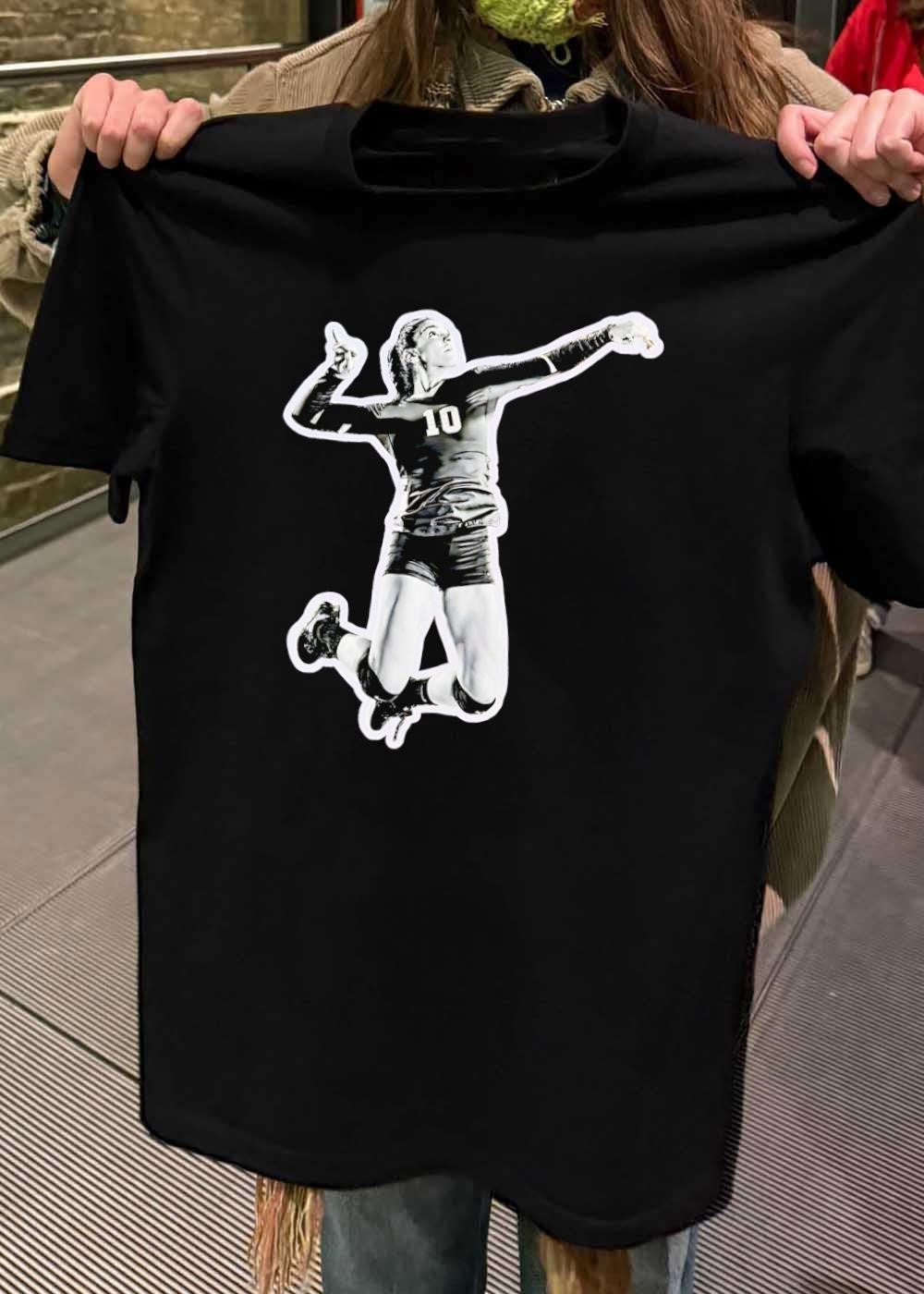 Volleyball Player Jumping 10 Shirt