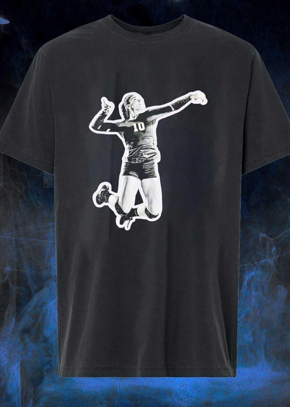 Volleyball Player Jumping 10 Shirt