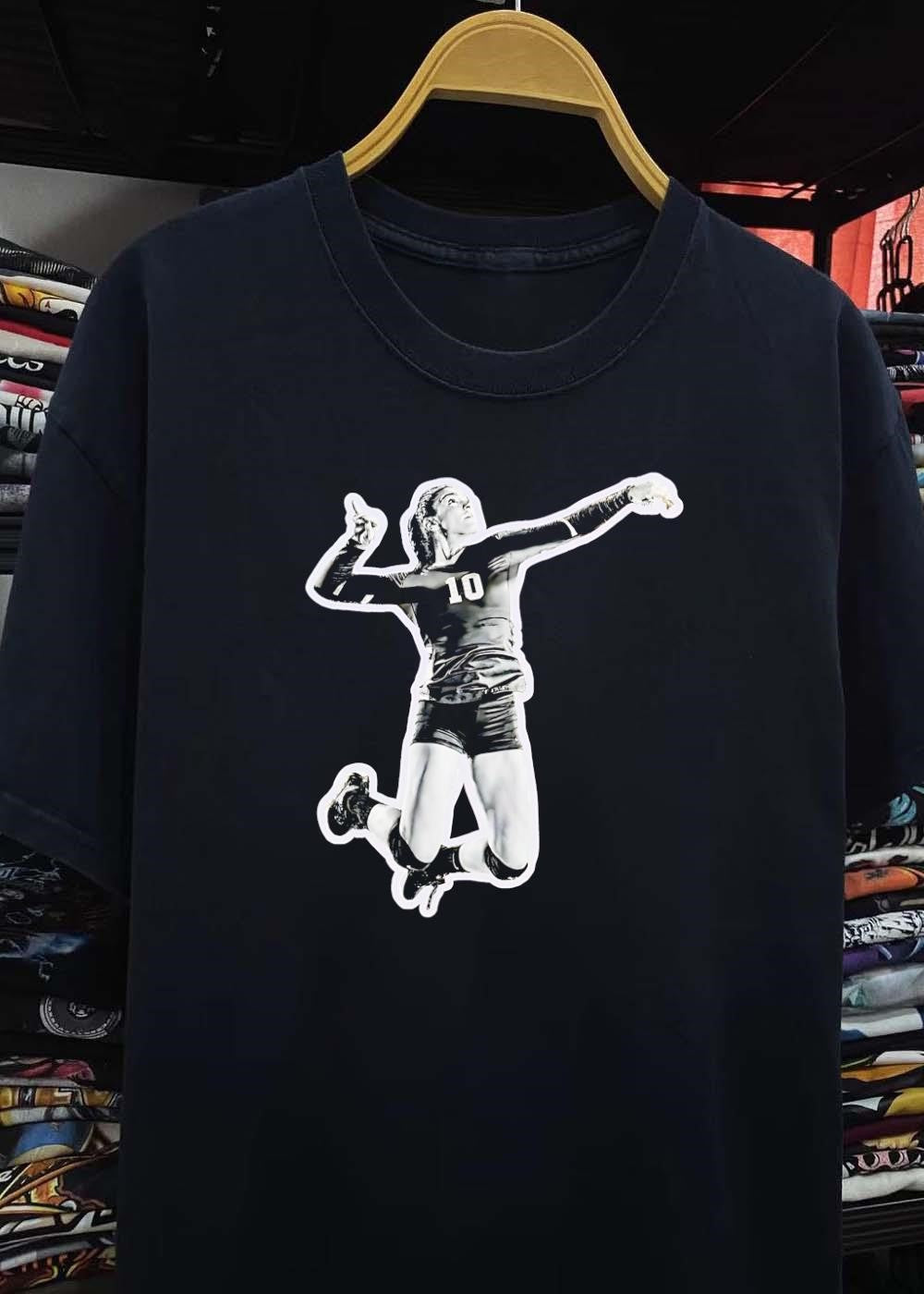 Volleyball Player Jumping 10 Shirt