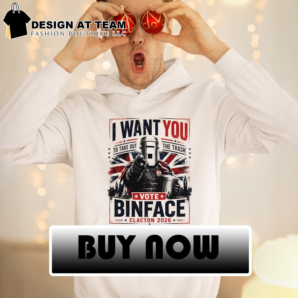 Vote Binface Clacton 2026 I Want You To Take Out The Trash UK Political shirt