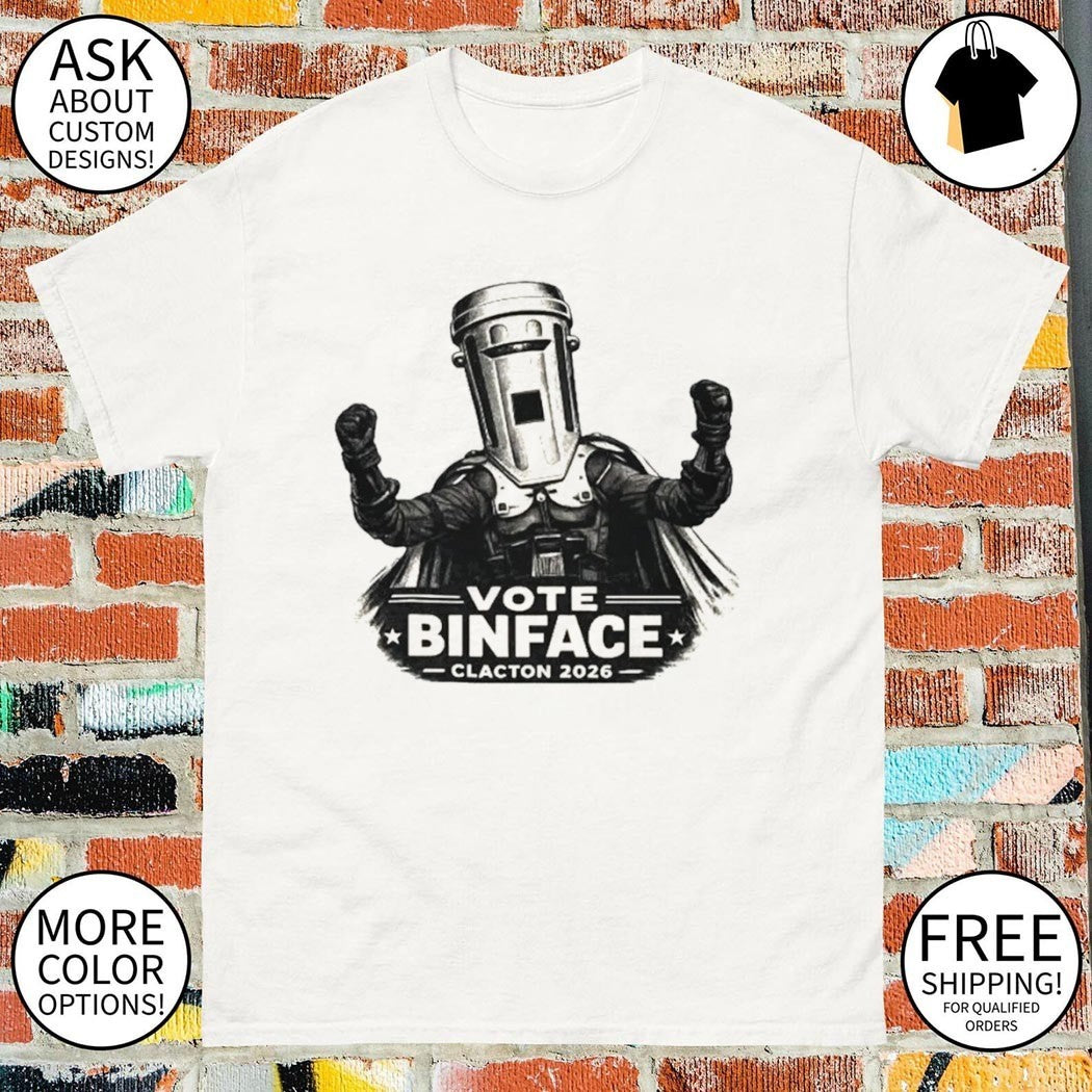 Vote Binface Clacton 2026 UK Election shirt