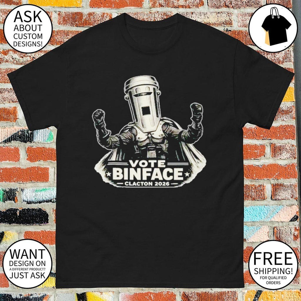 Vote Binface Clacton 2026 shirt