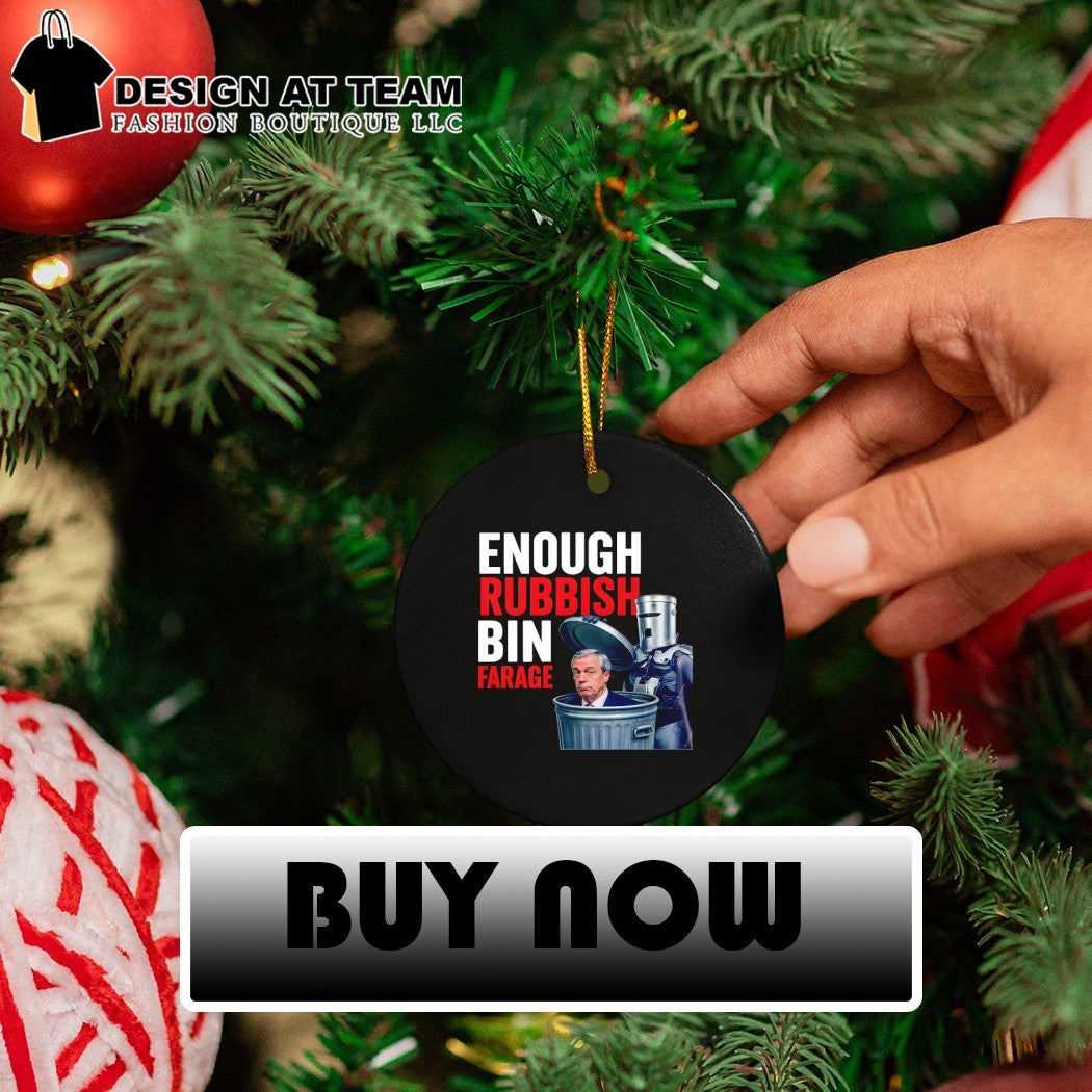Vote Binface Clacton Count Binface Nigel Farage Enough Rubbish Bin Farage political 2026 shirt