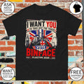 Vote Binface Clacton I Want You To Take Out The Trash UK Election shirt