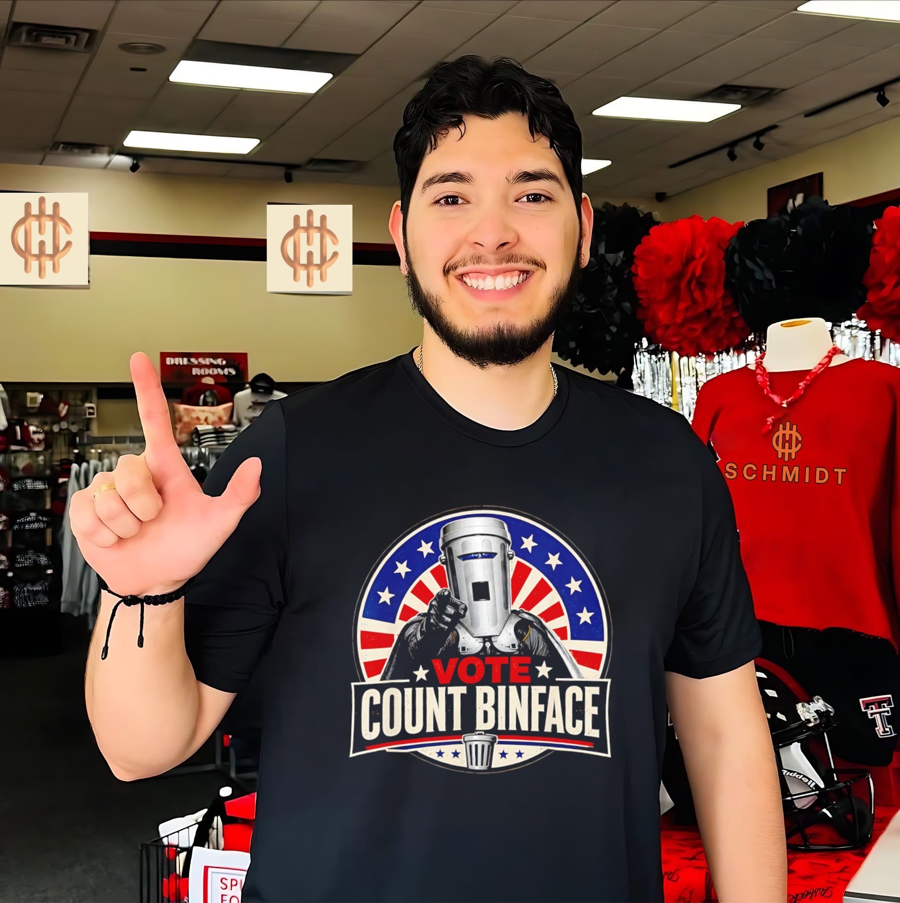 Vote Count Binface UK Politics Shirt