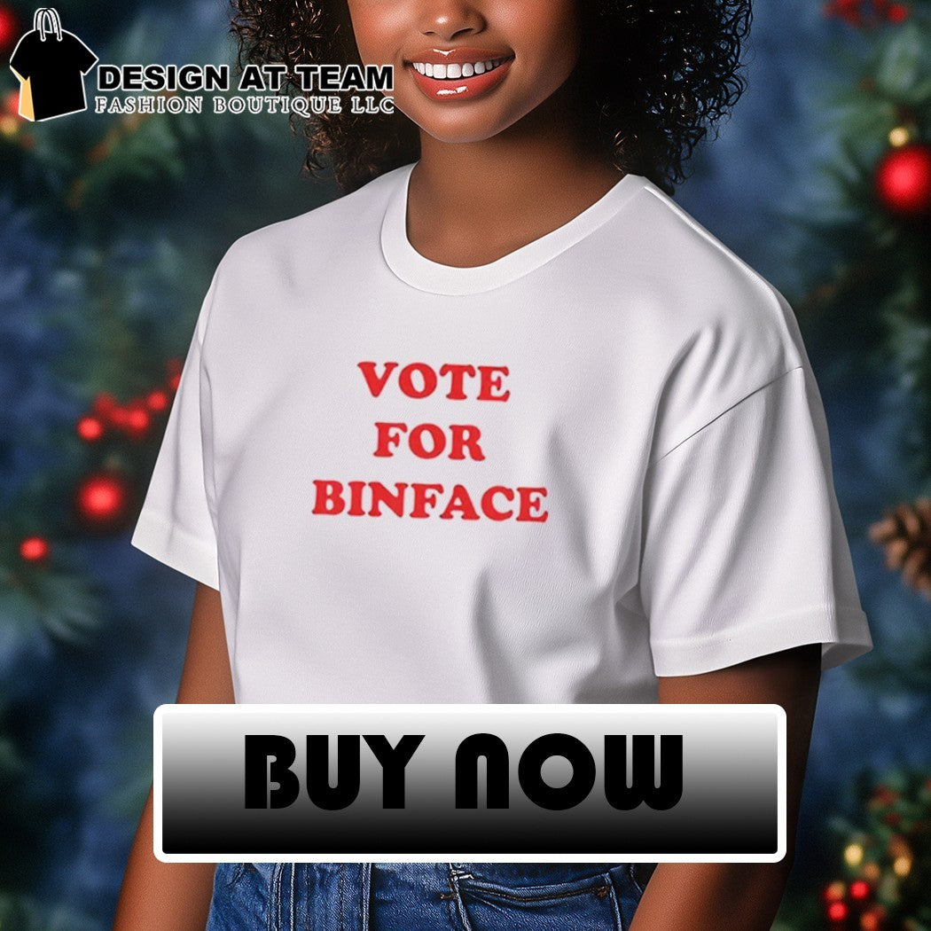 Vote For Binface Ringer Napoleon Dynamite Nigel Farage shirt