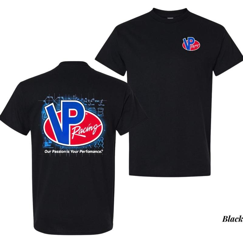 Vp Racing Blueprint T-shirt Racing Car Merch For Automotive Enthusiasts Soft Breathable Material Everyday Relaxed Shirt...
