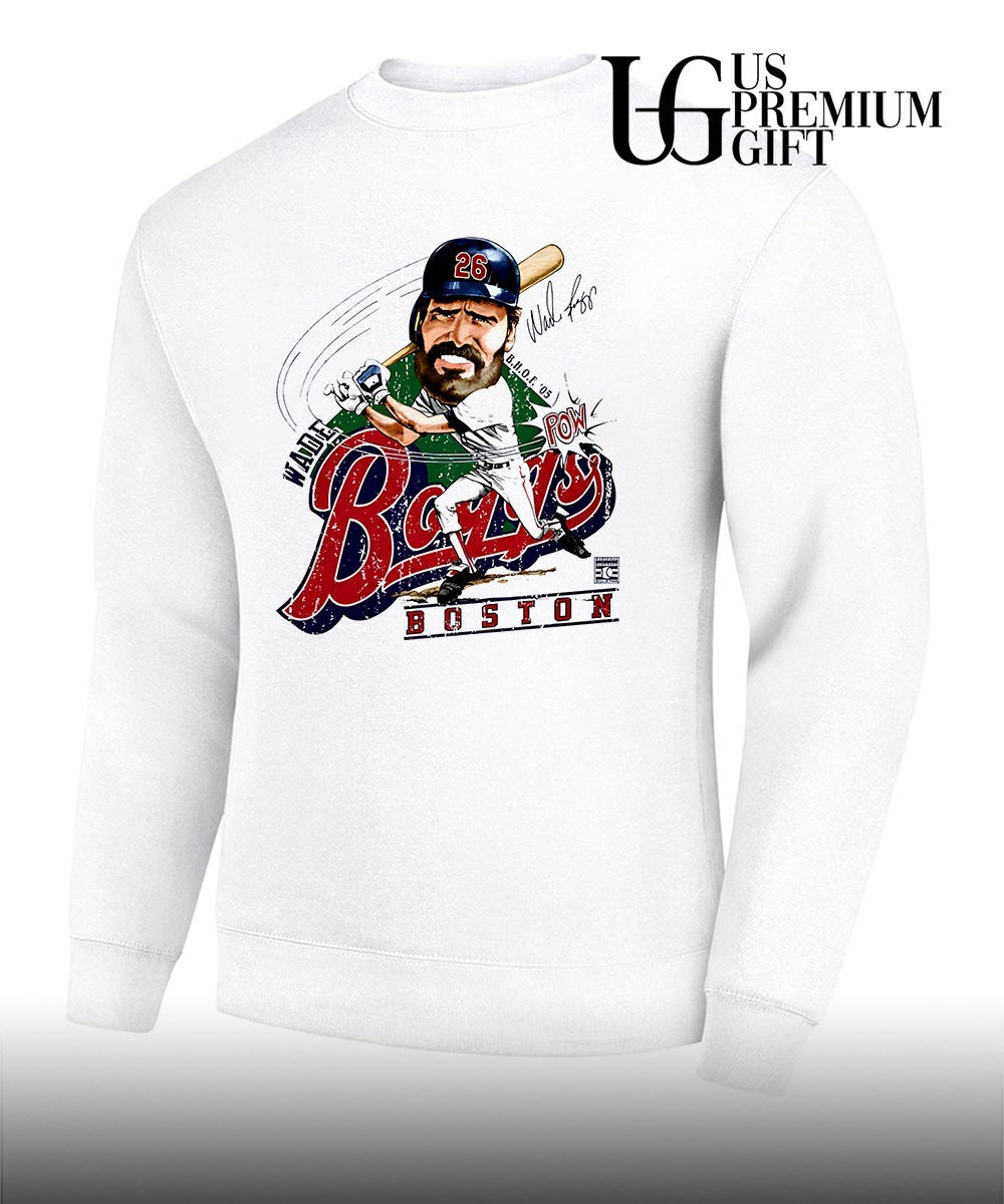 Wade Boggs Boston Red Sox baseball 2026 signature caricature shirt