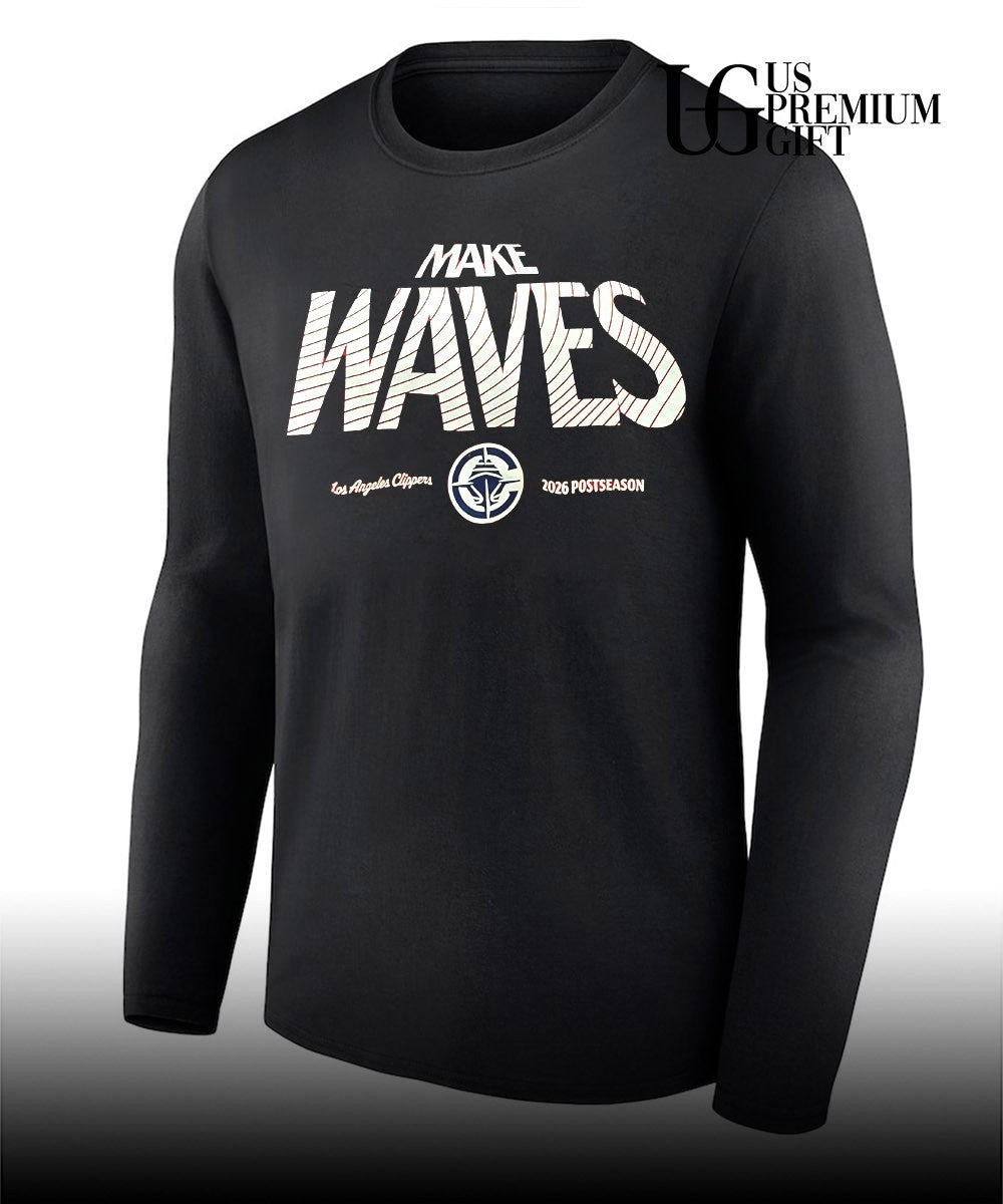 Wake Waves LA Clippers NBA 2026 Playoffs Postseason shirt