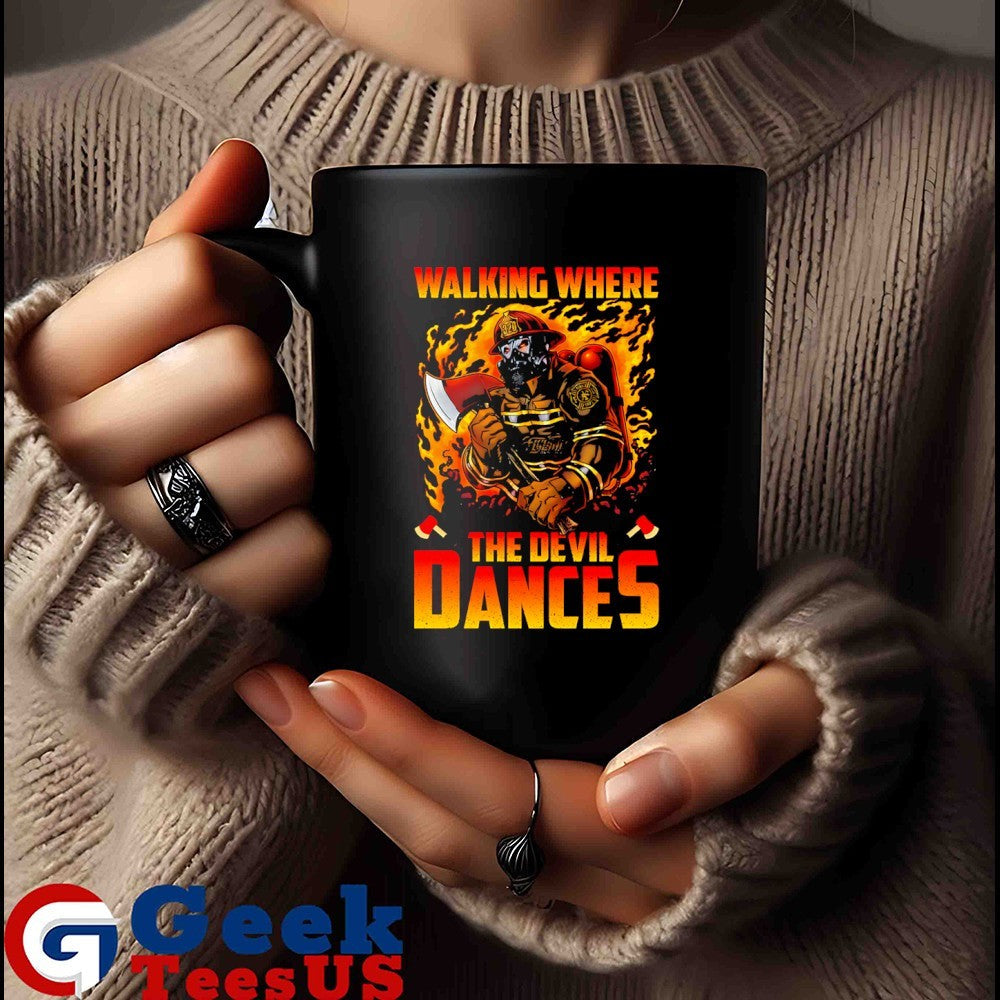 Walking where The Devil Dances graphic shirt