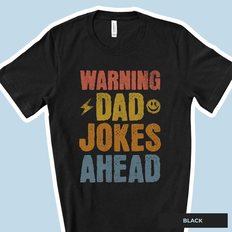 Warning Dad Jokes Ahead Shirt