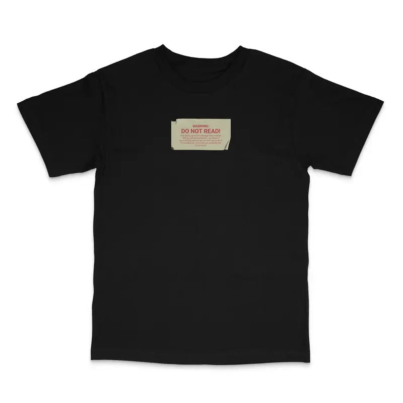 Warning Do Not Read Custom Printed T-Shirt Hoodie, Sweatshirt | HypeDripTees.com
