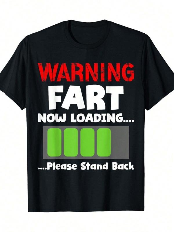 Warning Fart Now Loading Please Stand Back Funny T-ShirtFamily T-Shirt Streetwear Casual Hoodie, Sweatshirt