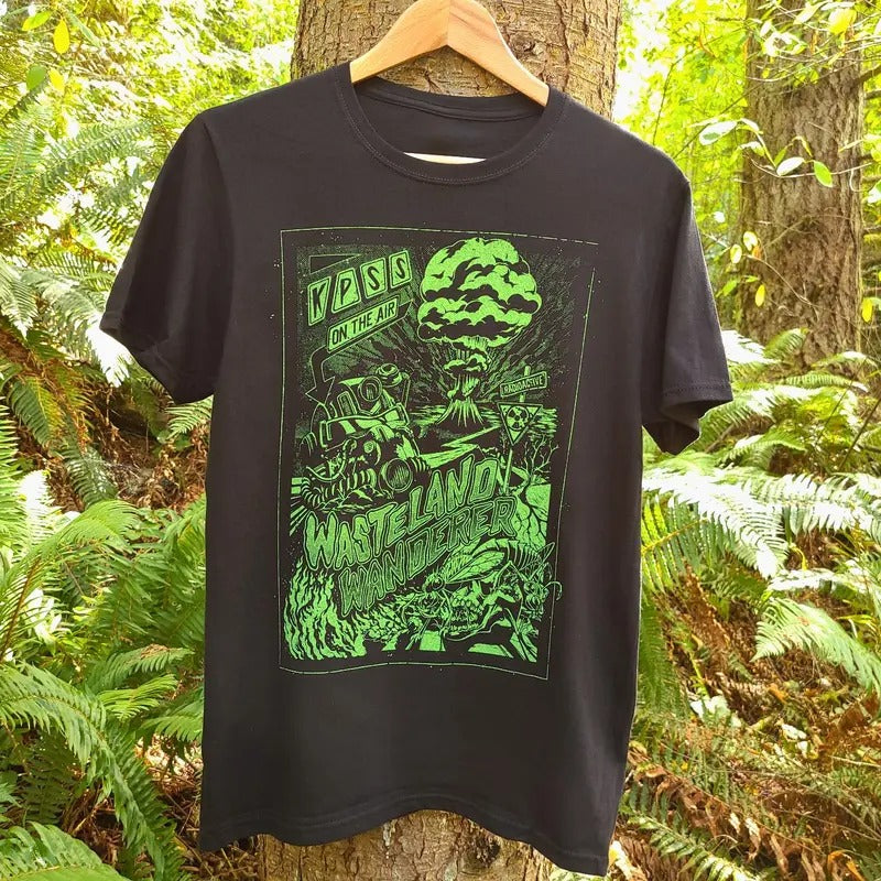Wasteland Wanderer T-Shirt, Post-Apocalyptic Survival Shirt Hoodie, Sweatshirt | HypeDripTees.com