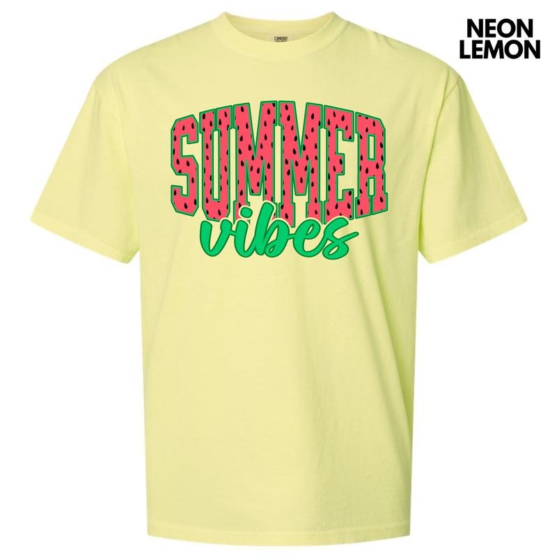 Watermelon Summer Vibes Comfort Colors T-Shirt 'NLB' Hoodie, Sweatshirt | HypeDripTees.com