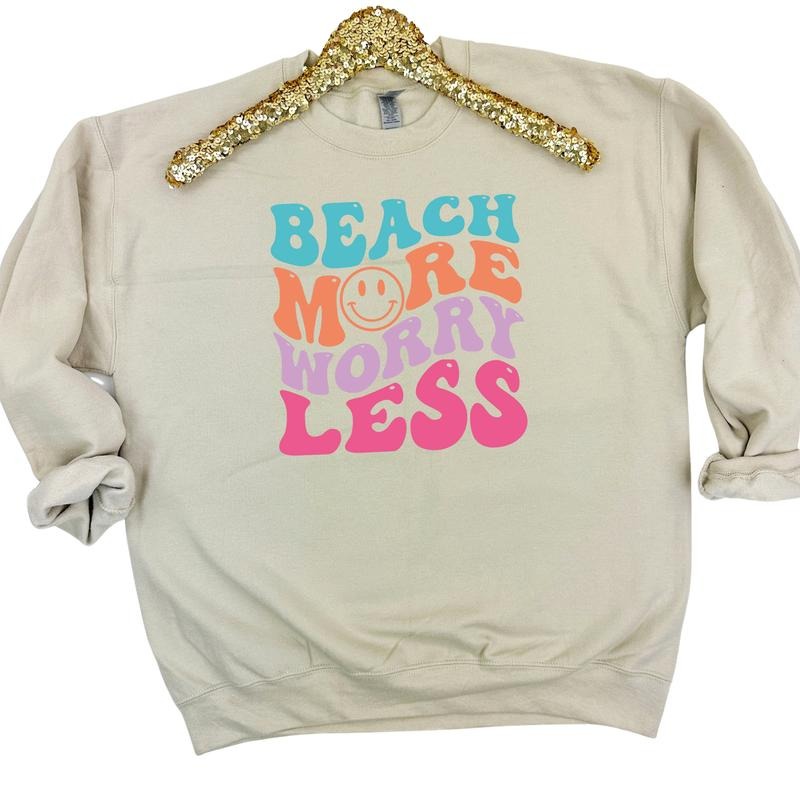 Wavy Beach More Sweatshirt 'NLB' T-Shirts, Hoodie | HypeDripTees.com