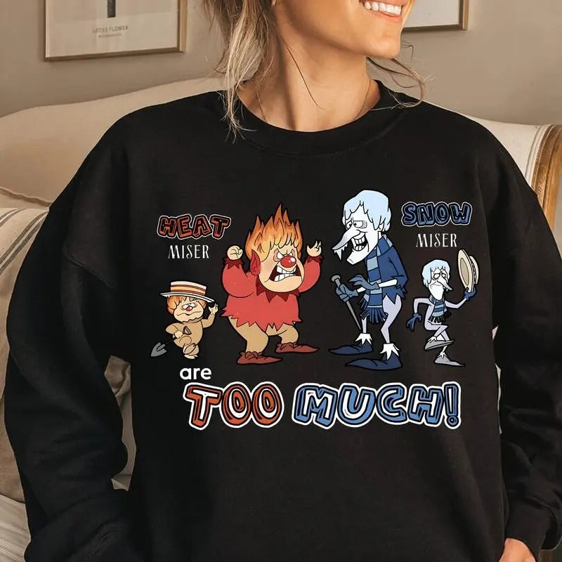 We Are T0o Muuch Christmas Movie Shirt, Merry Christmas Shirt, Xmas Gift Hoodie, Sweatshirt | HypeDripTees.com