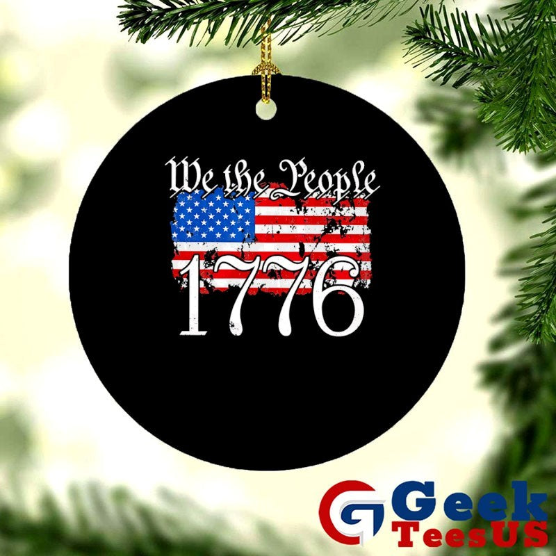 We The People 1776 USA flag shirt