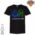 We Were Too Young Neon Line Art Retro Relationship Shirt