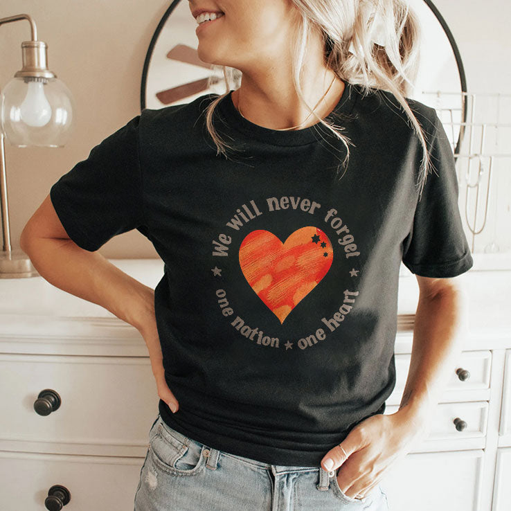 We Will Never Forget One Nation One Heart Bibas Family T Shirt