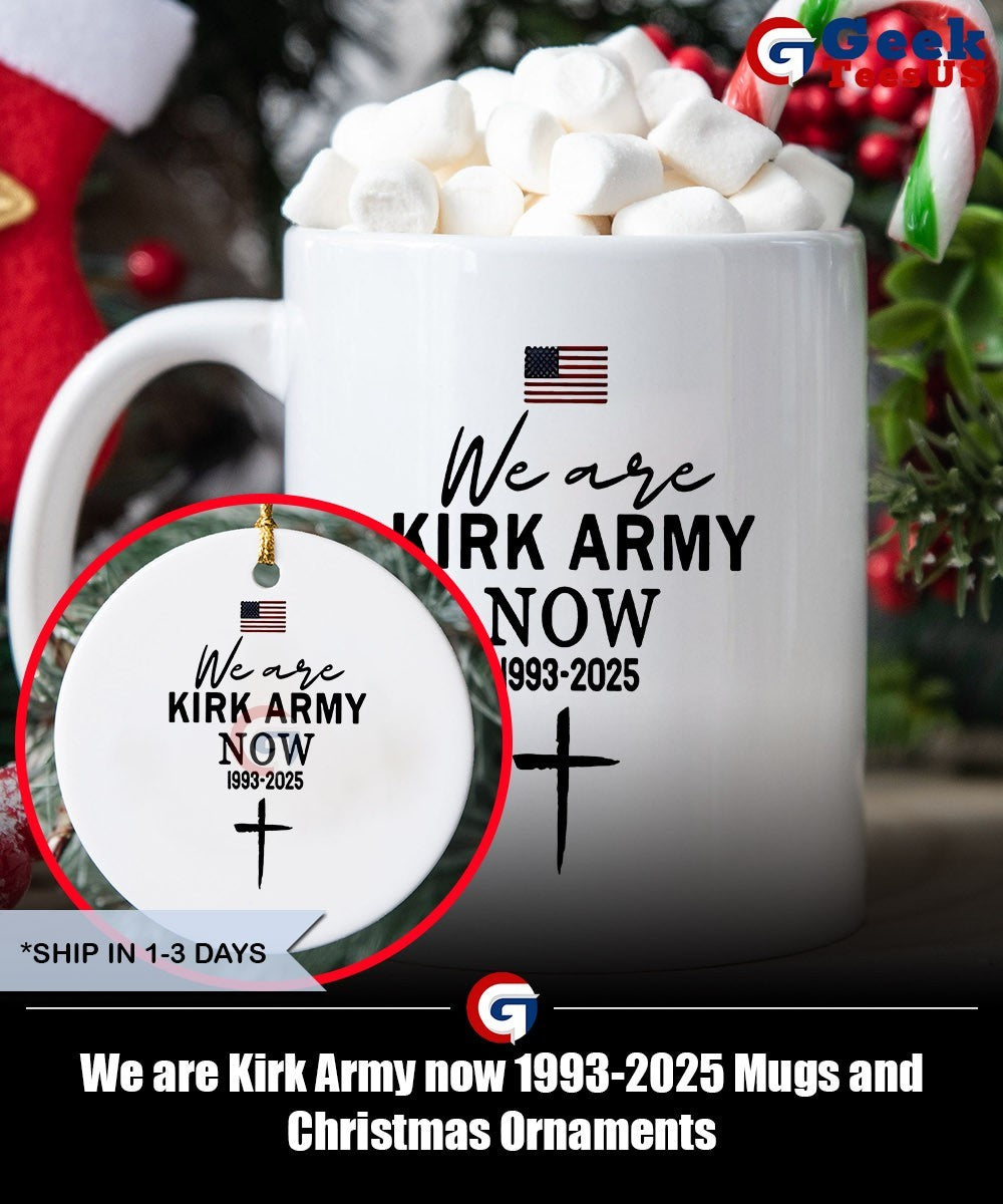 We are Kirk Army now 1993-2025 shirt