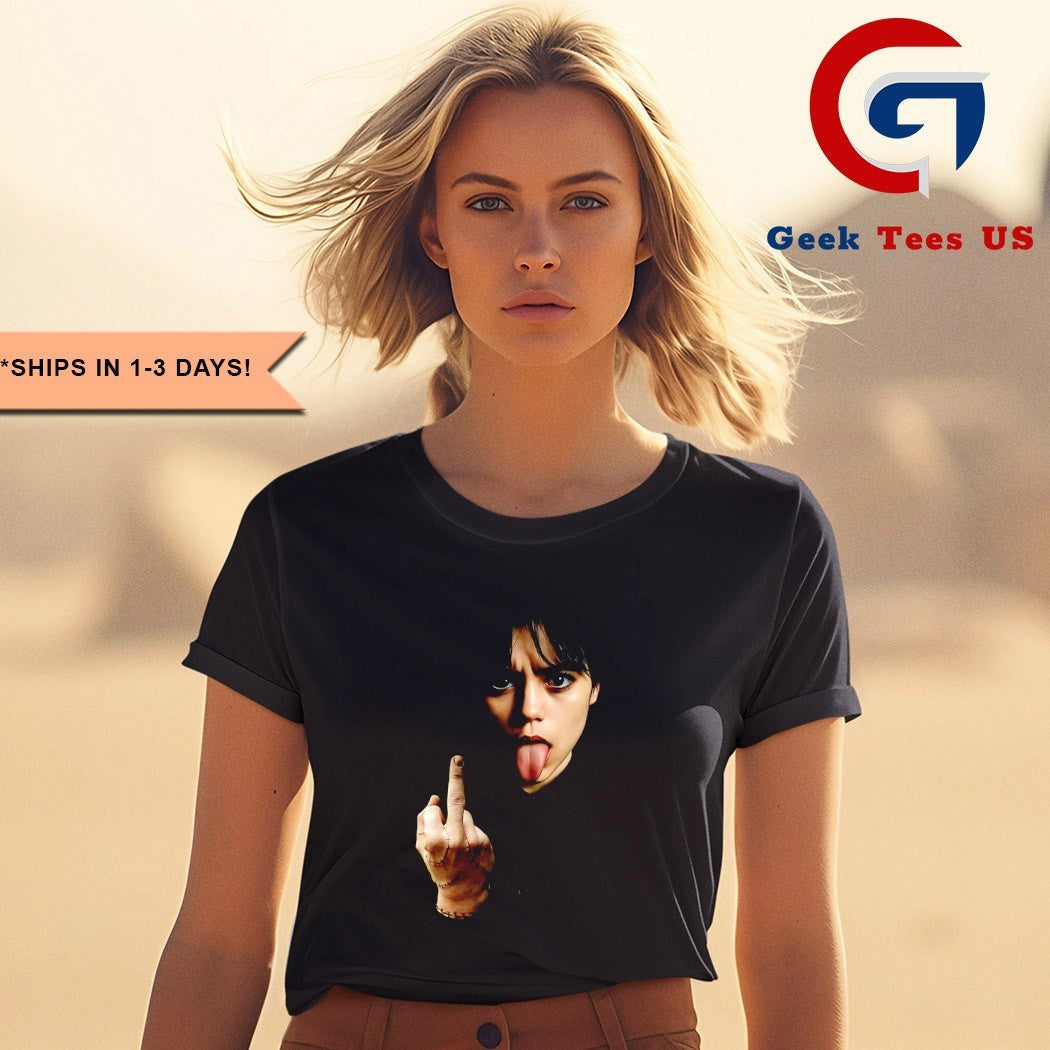 Wednesday 2025 middle finger shirt