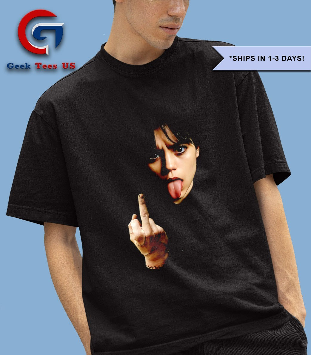 Wednesday 2025 middle finger shirt