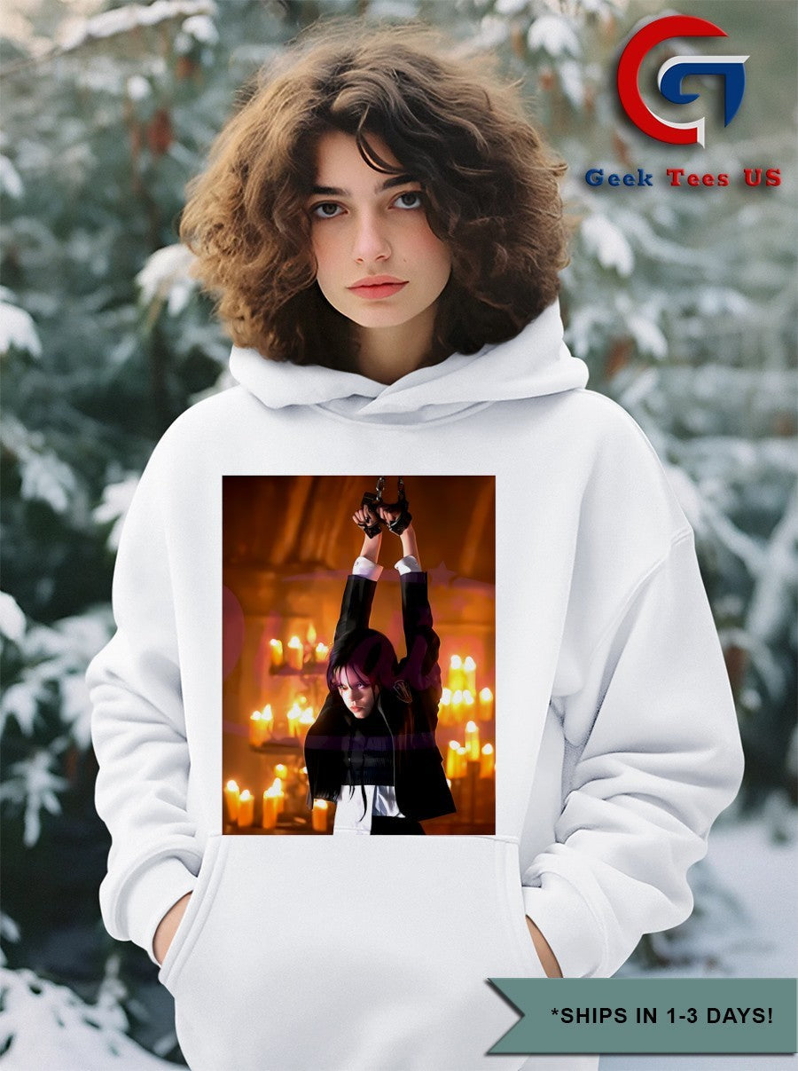 Wednesday Addams Chained Candlelight Gothic shirt