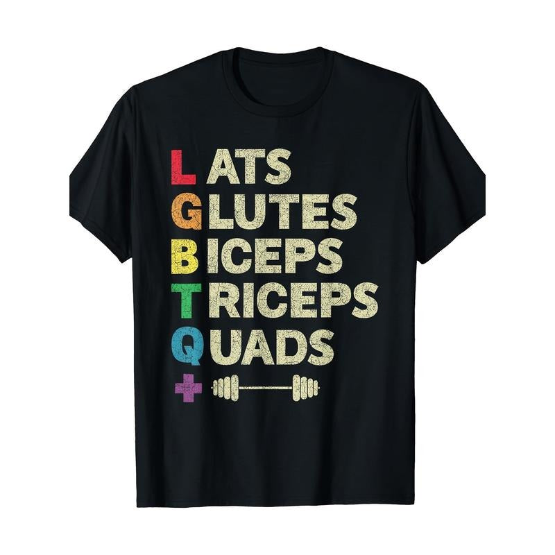 Weightlifting LGBTQ Men's T-Shirt Made in USA Hoodie, Sweatshirt | HypeDripTees.com